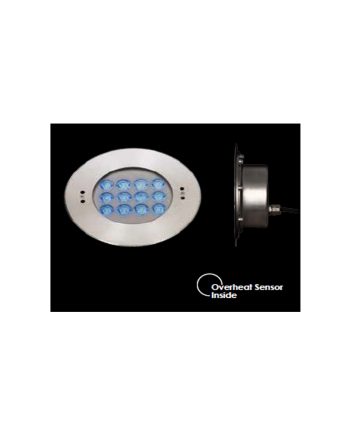 B4ZB1218 - 12*2W RECESSED LED POOL LIGHT, RGB, 24V DC, IP68